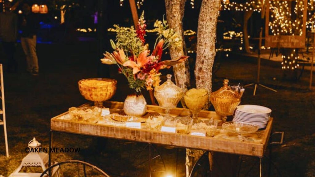 A cozy evening garden with fairy lights, showing a stress-free sanctuary in 2026.