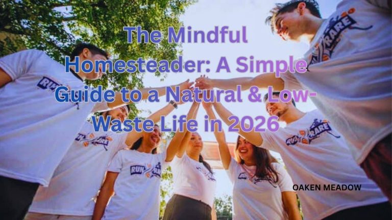 A happy and diverse group of people gathering and smiling at the Modern Homesteading Conference, representing the supportive community.